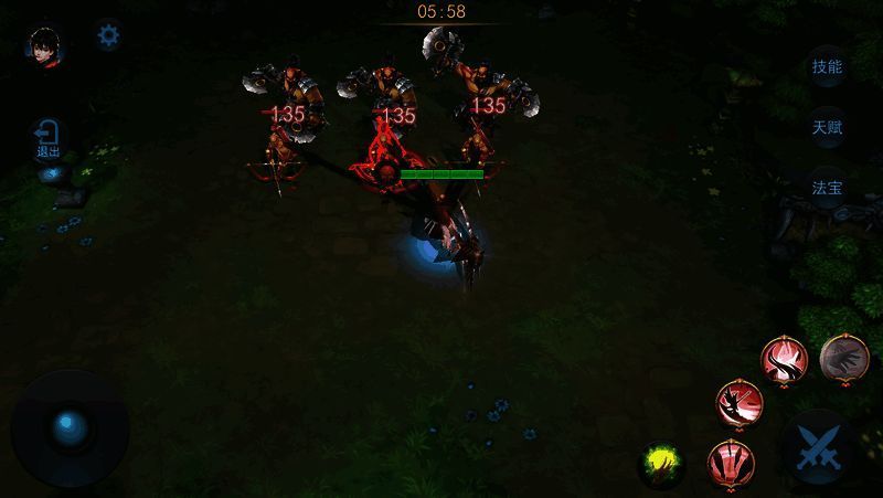 羽弥技能血色虹吸展示图