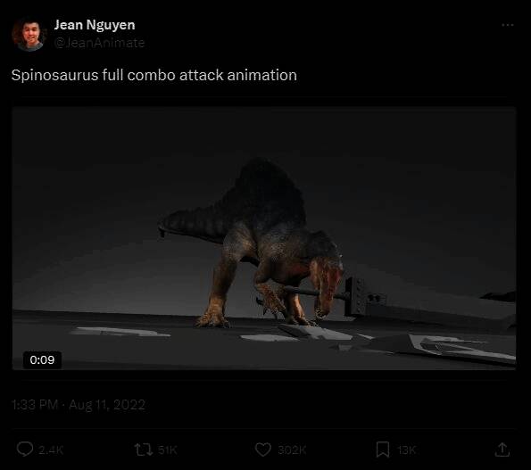 恐龙耍剑动画相关画面1