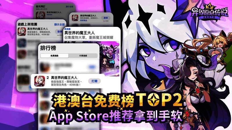 游戏海外上线成绩展示图