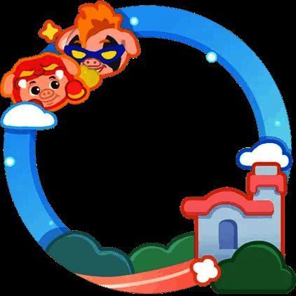 猪猪侠联动头像框图片