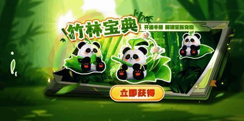 竹林宝典与熊猫宠物