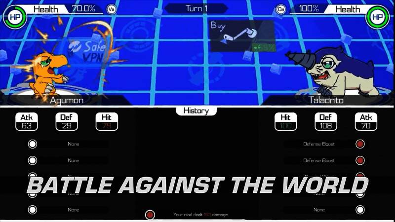 《数码宝贝：网络驱动器》游戏画面2