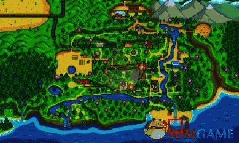 星露谷物语海洋场景图