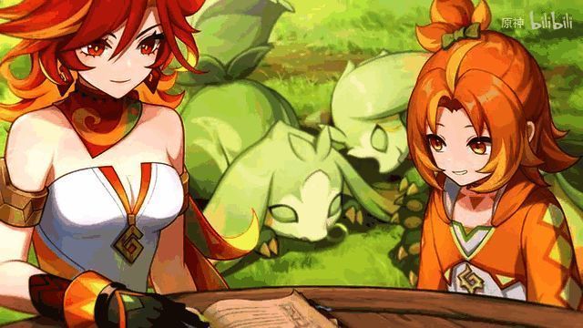 《原神》玛薇卡角色PV「旧时光」视频截图