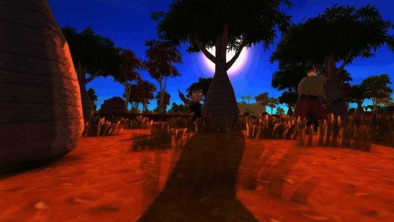 《Dinkum》游戏画面体现3D和卡通人物