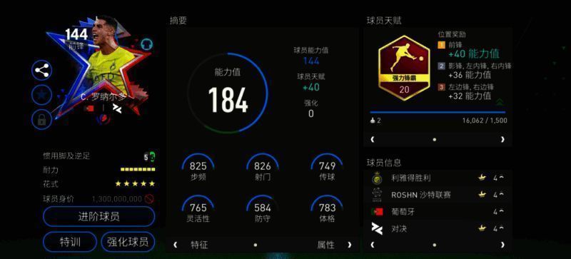 C罗相关游戏画面图