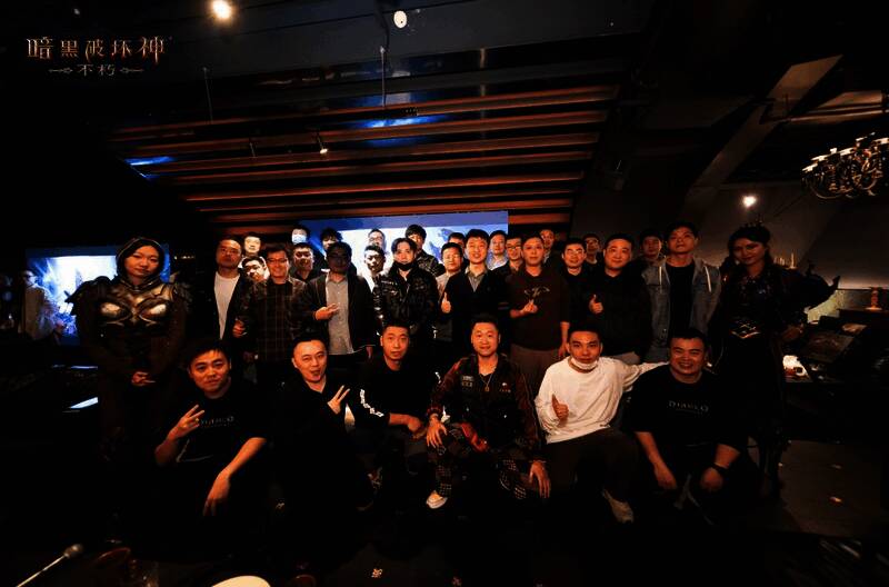 上海同城聚会现场图