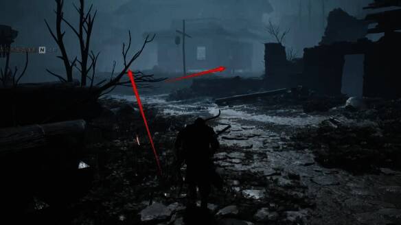 五男二女花钱所在荒魂村灯笼位置图