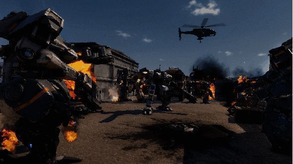 《钢岚》游戏画面1