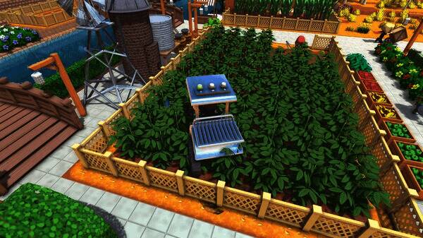 金垦小镇Dinkum中玩家建造的城镇画面