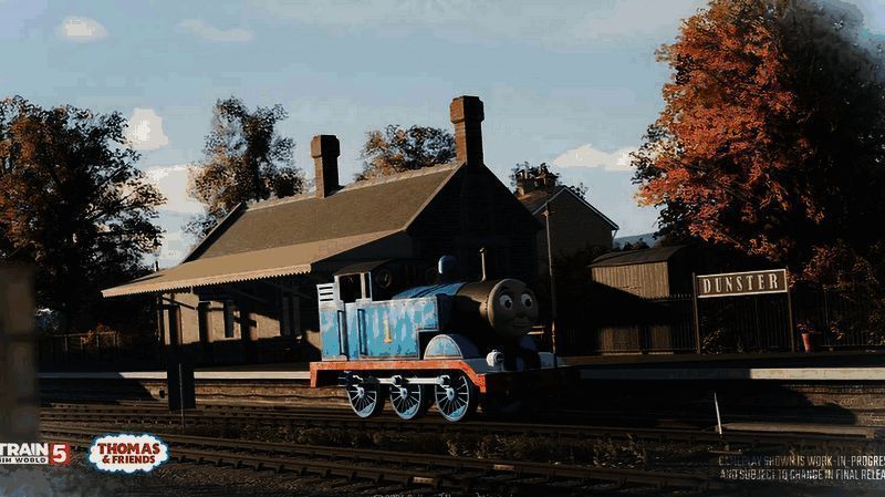 《模拟火车世界5》与《托马斯和朋友们》联动相关画面2