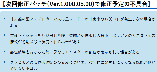 《怪物猎人：荒野》热修补丁相关图片2