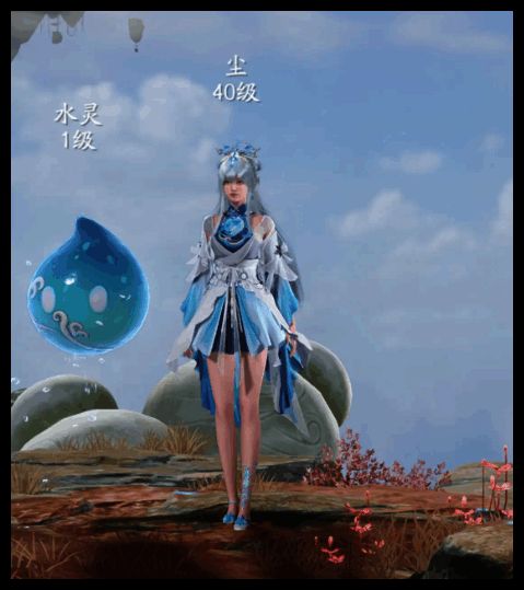 仙剑世界水风土阵容相关画面