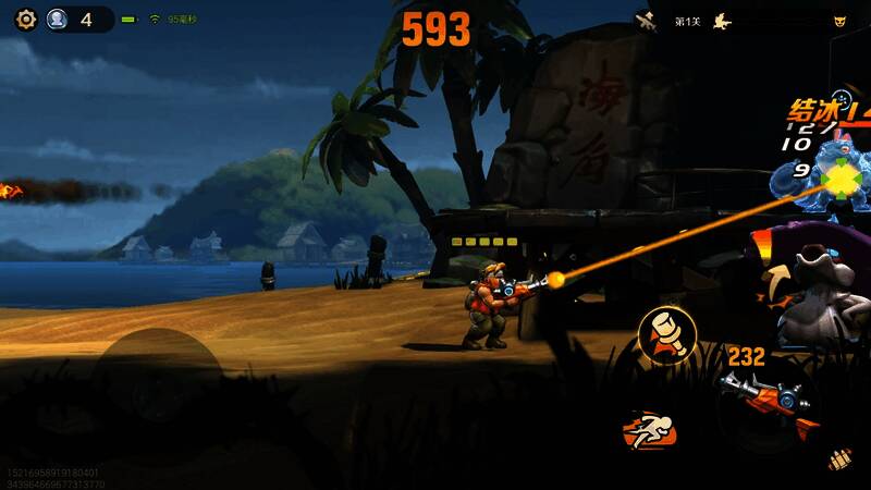 游戏关卡中的海南特色画面