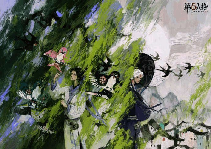 《第五人格》清明线下活动现场春景