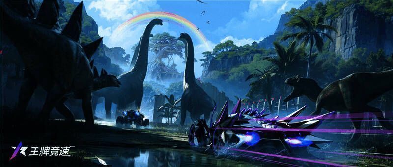 《王牌竞速》龙行天下赛道相关场景图