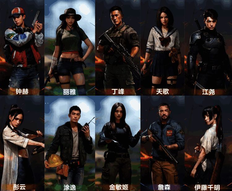 《荒野迷城》调查官展示图