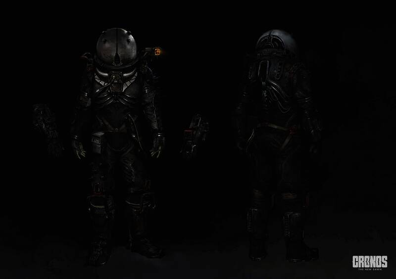 《时间旅者：重生曙光》主角服装概念图