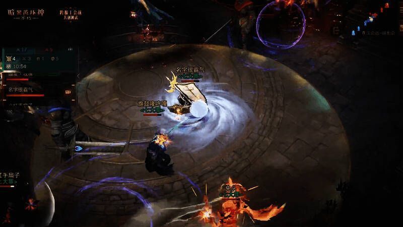 半决赛工会战斗画面