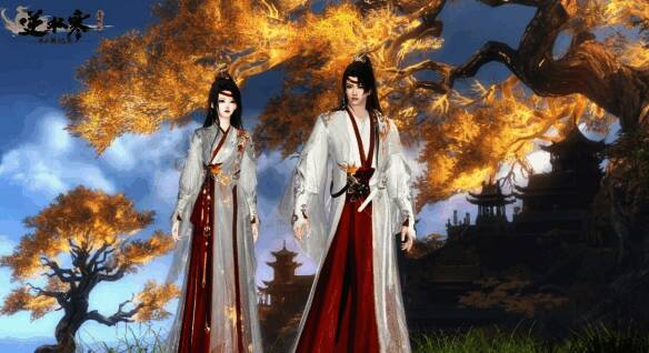 逆水寒手游凝风踏雪时装展示图片