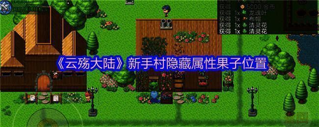 云殇大陆新手村场景图