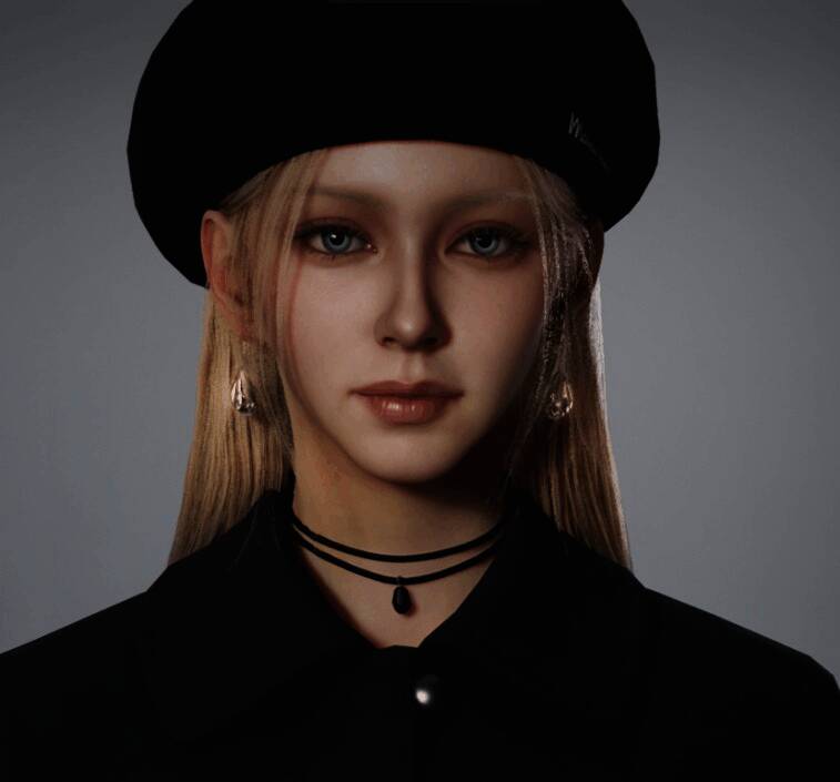 《inZOI》金发美女捏脸相关图片3