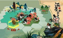 《淡墨水云乡手游》3D布局画面