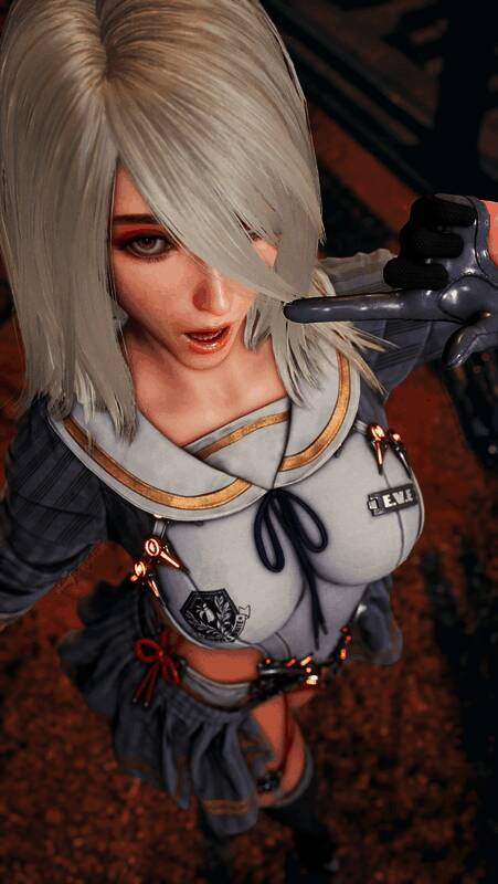 《星刃》照相模式女角精彩画面