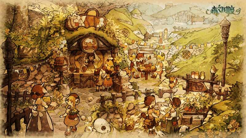 《森之国度》游戏城镇画面2