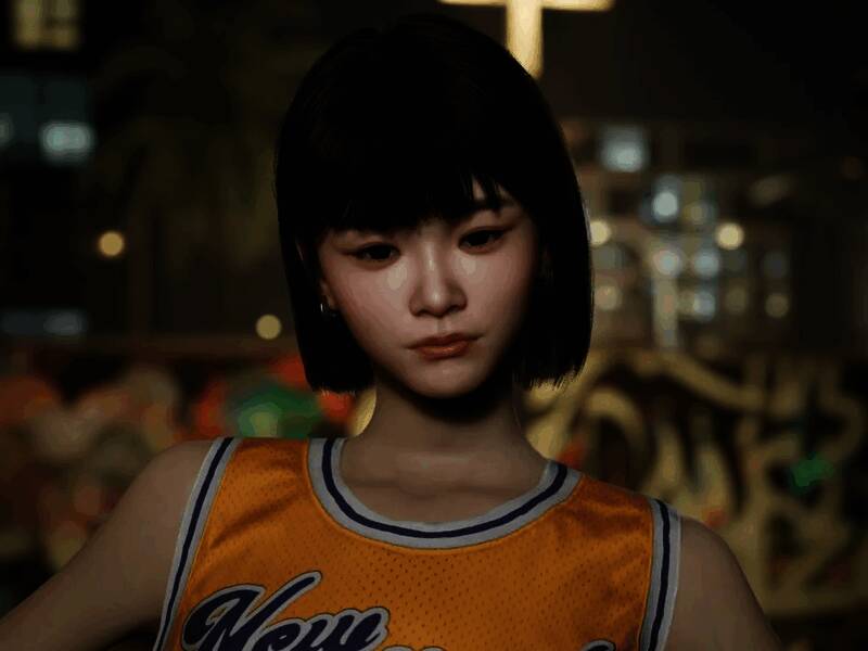 inZOI可爱风美女捏脸参考图3