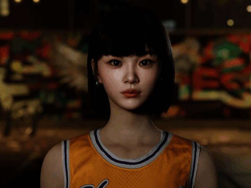 inZOI可爱风美女捏脸参考图5