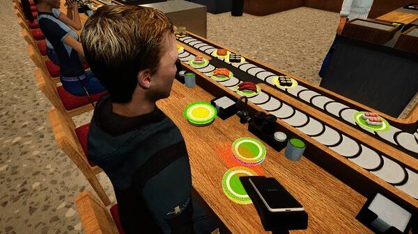 回转寿司模拟器经营场景