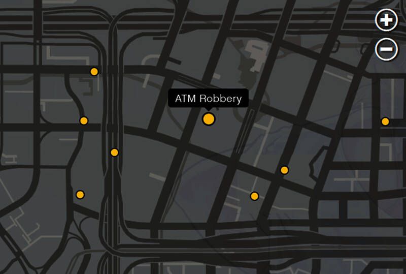 ‘GTA’系列随机事件触发画面