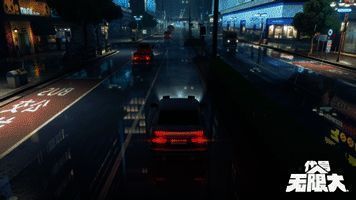 《代号：无限大》角色骑乘载具场景动图