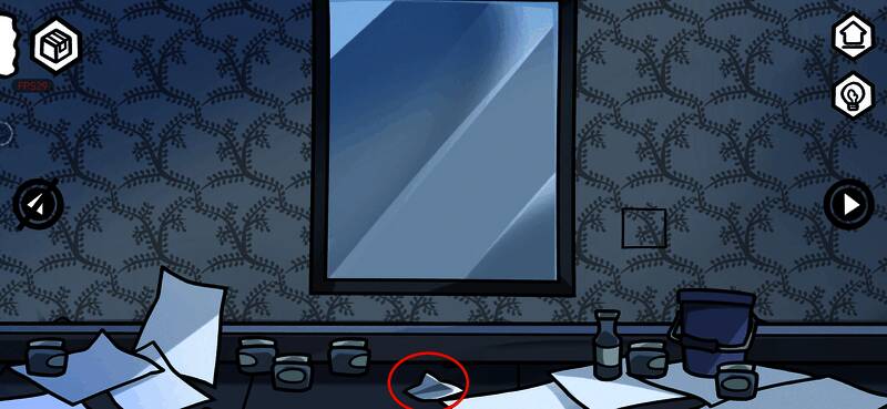 拿到玻璃碎片的场景