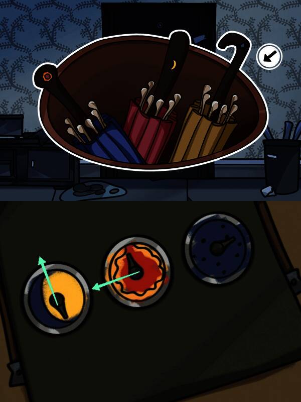 拿到铅笔的场景