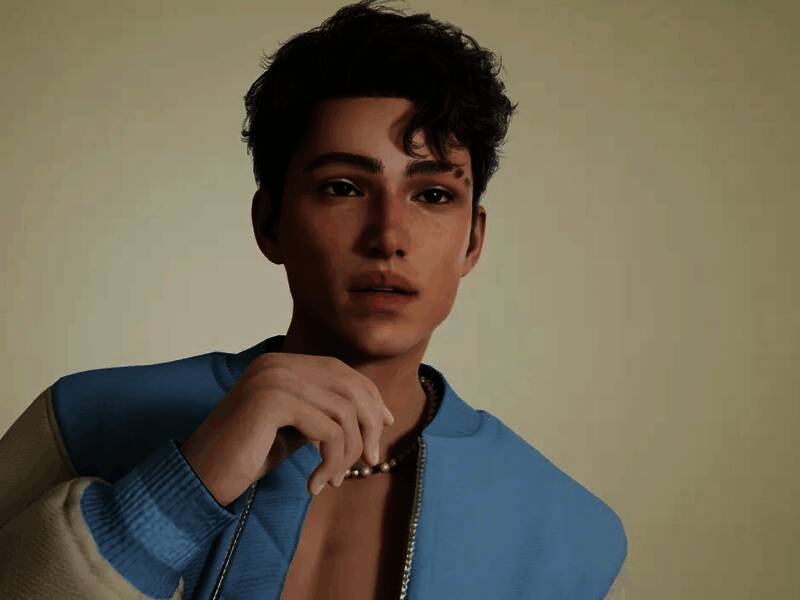 《inZOI》英国帅哥捏脸示例图4