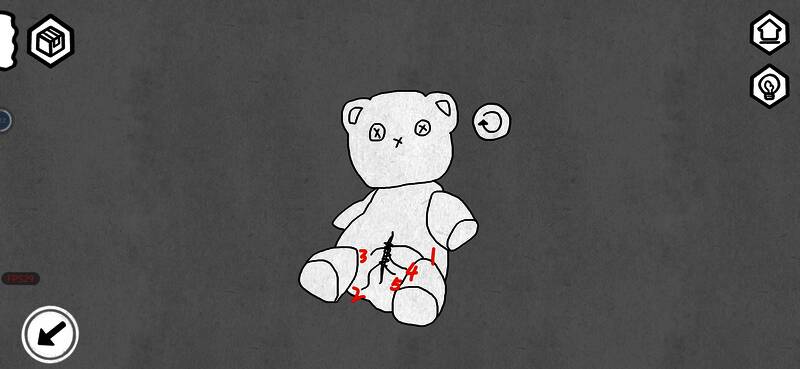 无领巾小熊画面