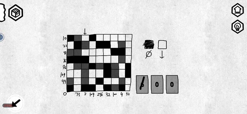 划痕与提示画面