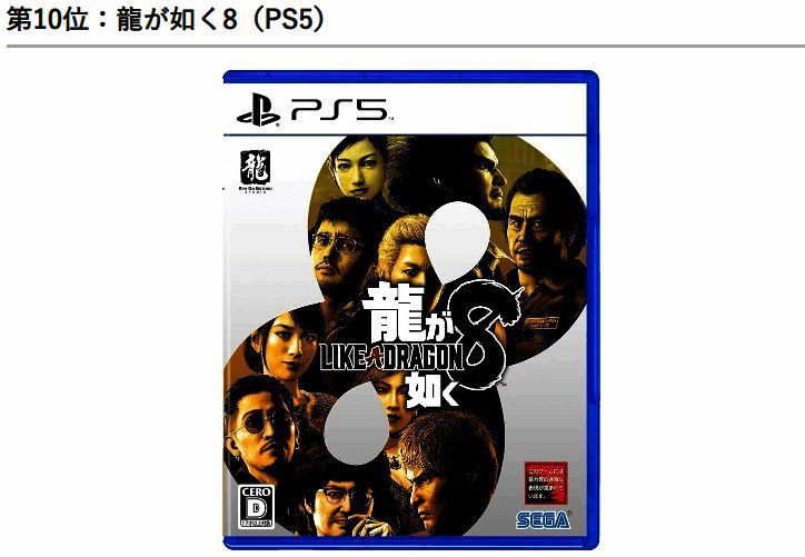 《如龙8》PS5游戏画面