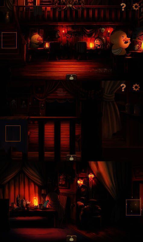 在野鸭餐馆内找雷克斯的画面