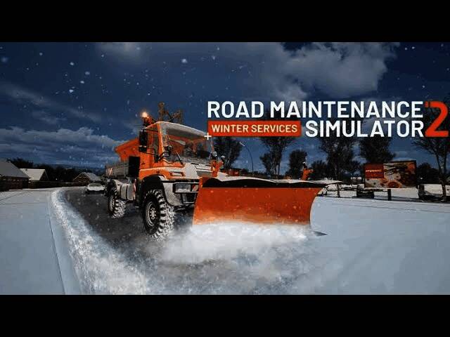 《道路养护模拟2冬季服务》宣传图1