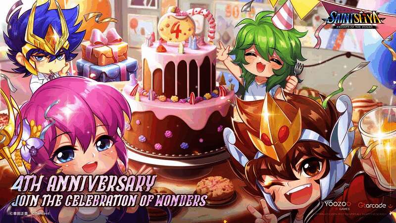 《圣斗士星矢觉醒：十二宫骑士》四周年庆图片