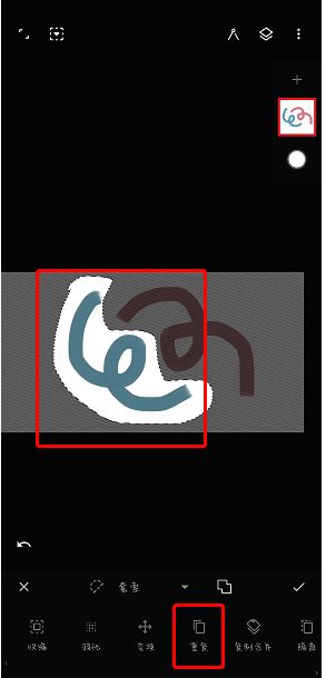 painter 复制选区完成相关图片