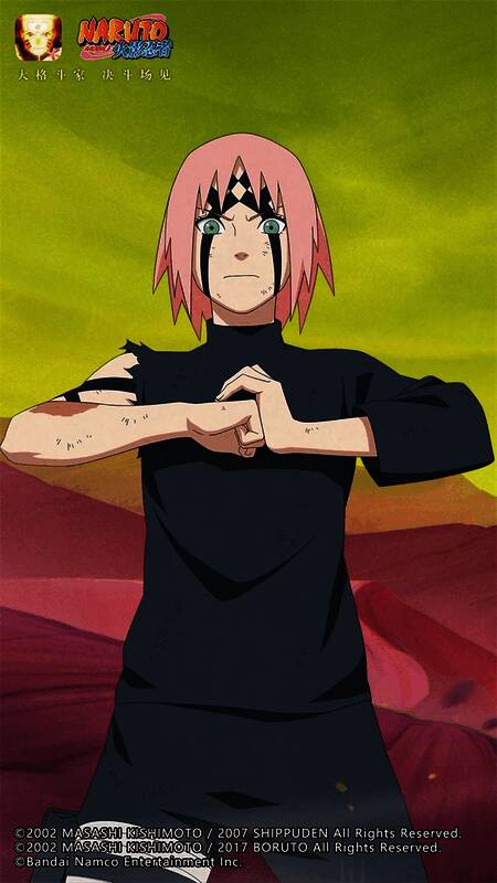 春野樱「忍界大战」战斗觉悟壁纸