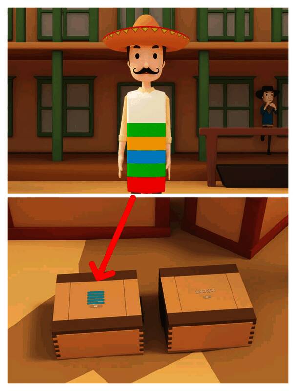 打开箱子获得手枪图