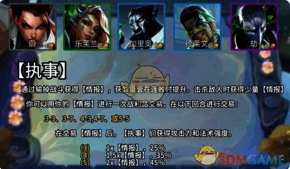 金铲铲之战s14执事玩法画面