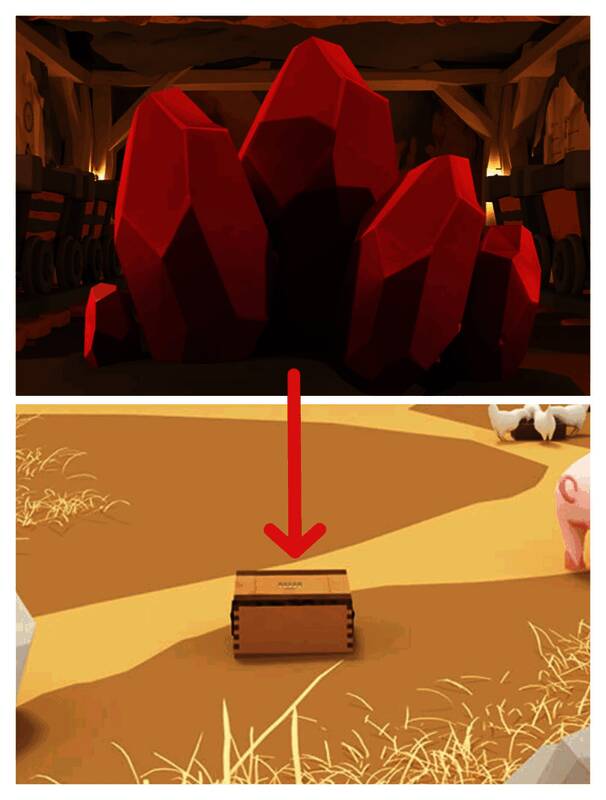 打开箱子获得沙锤图