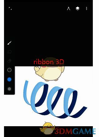 Painter笔刷库中ribbon 3D笔刷缩略图