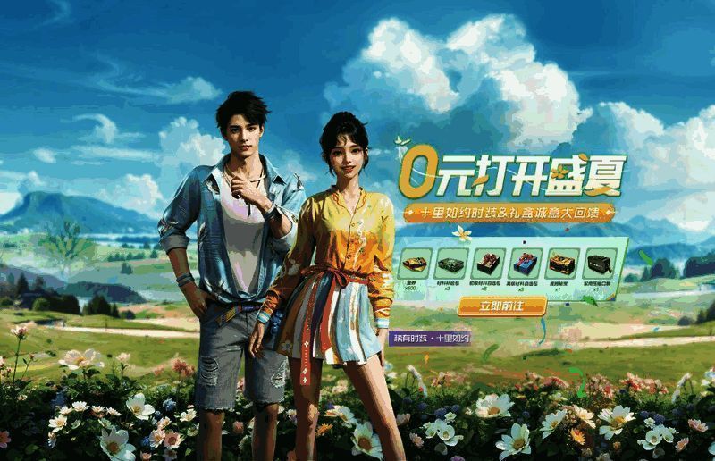 《黎明觉醒：生机》夏日新服时装福利图